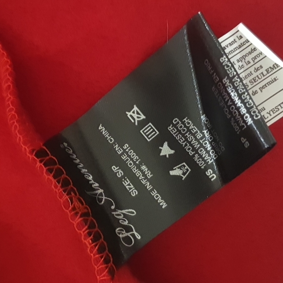 Leg Avenue Christmas Santa Costume Fleece Jacket Dress Size 10 12 approx… - Picture 6 of 7